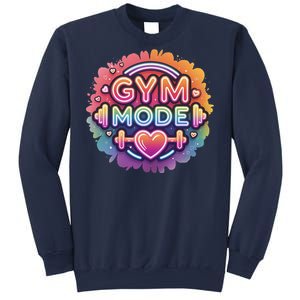 Gym Mode Neon Fitness Design For Gymer Fitness Gym Life Sweatshirt