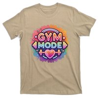 Gym Mode Neon Fitness Design For Gymer Fitness Gym Life T-Shirt