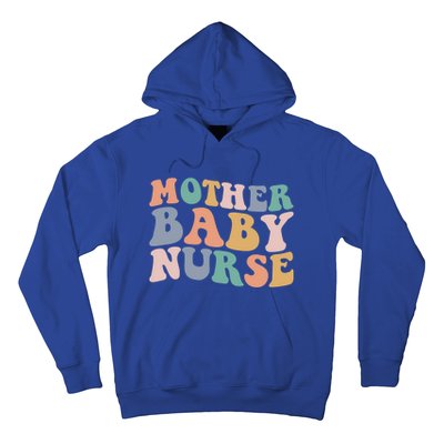 Groovy Mother Nurse Postpartum Mom Nursing Gift Hoodie