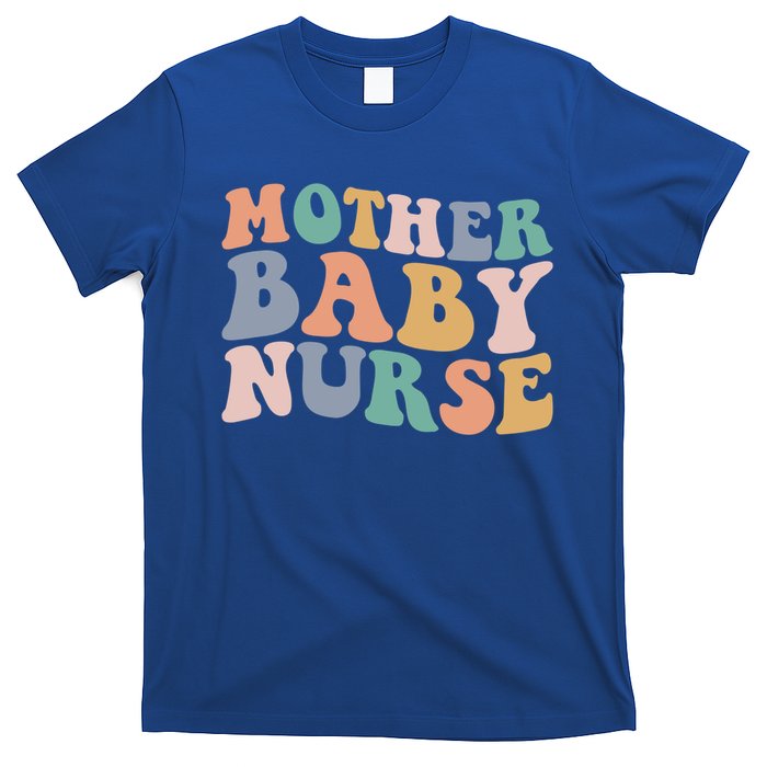 Groovy Mother Nurse Postpartum Mom Nursing Gift T-Shirt