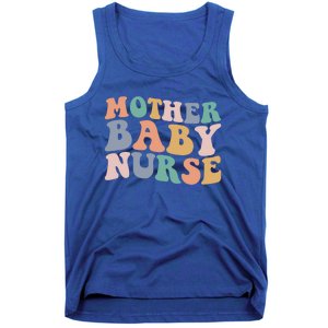 Groovy Mother Nurse Postpartum Mom Nursing Gift Tank Top