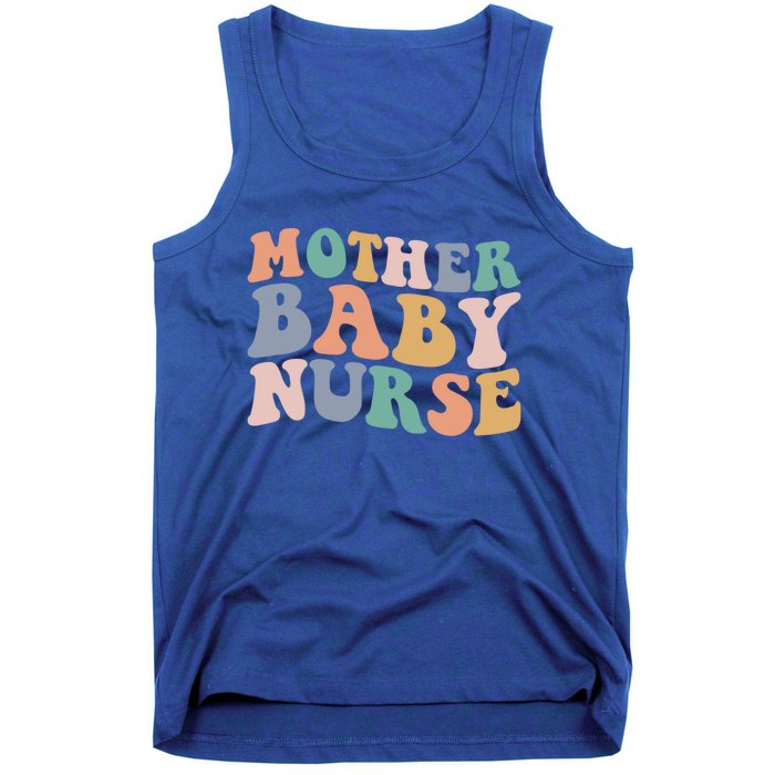 Groovy Mother Nurse Postpartum Mom Nursing Gift Tank Top