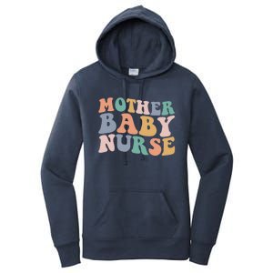 Groovy Mother Nurse Postpartum Mom Nursing Gift Women's Pullover Hoodie