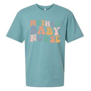 Groovy Mother Nurse Postpartum Mom Nursing Gift Sueded Cloud Jersey T-Shirt