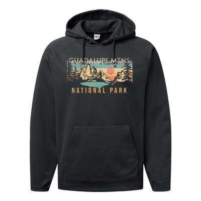 Guadalupe Mountains National Park Performance Fleece Hoodie