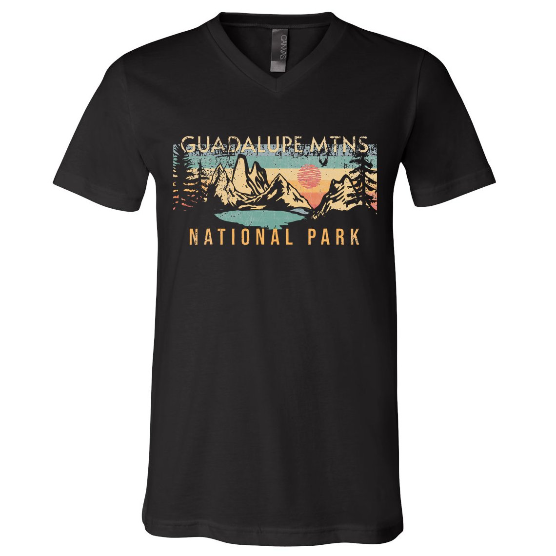 Guadalupe Mountains National Park V-Neck T-Shirt