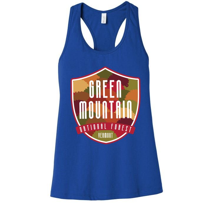 Green Mountain National Forest – Vermont Gift Women's Racerback Tank