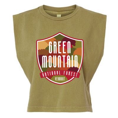 Green Mountain National Forest – Vermont Gift Garment-Dyed Women's Muscle Tee