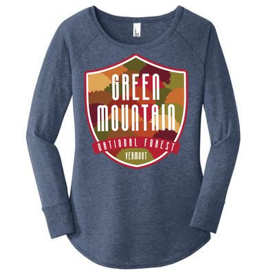 Green Mountain National Forest – Vermont Gift Women's Perfect Tri Tunic Long Sleeve Shirt