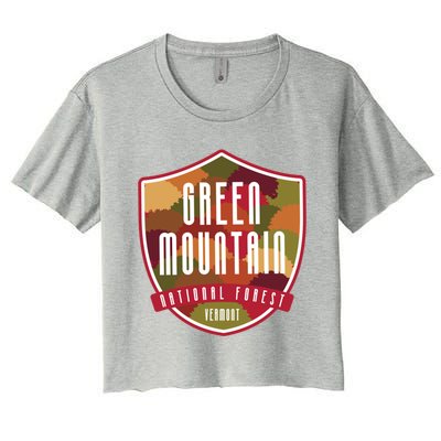 Green Mountain National Forest – Vermont Gift Women's Crop Top Tee