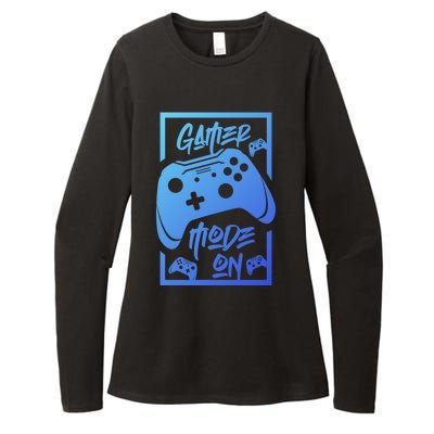 Gamer Mode On! Funny Gift Womens CVC Long Sleeve Shirt