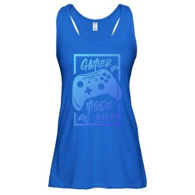 Gamer Mode On! Funny Gift Ladies Essential Flowy Tank