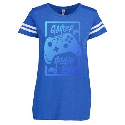 Gamer Mode On! Funny Gift Enza Ladies Jersey Football T-Shirt