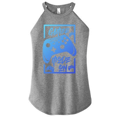 Gamer Mode On! Funny Gift Women's Perfect Tri Rocker Tank