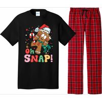 Gingerbread Man Oh Snap Christmas Funny Cookie Baking Xmas Pajama Set