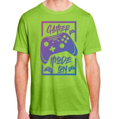 Gamer Mode On! Funny Gift Adult ChromaSoft Performance T-Shirt