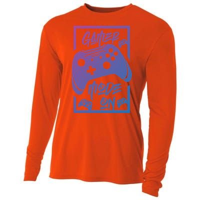 Gamer Mode On! Funny Gift Cooling Performance Long Sleeve Crew