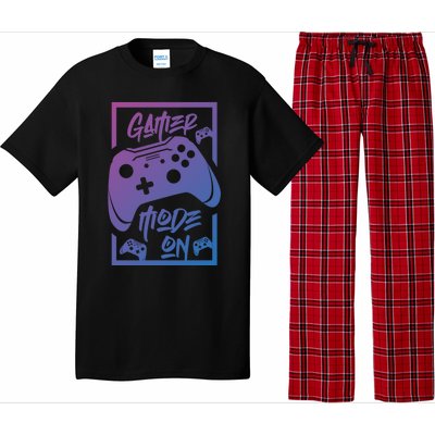 Gamer Mode On! Funny Gift Pajama Set