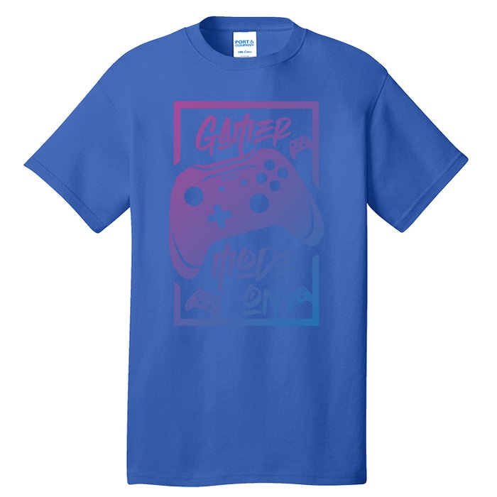 Gamer Mode On! Funny Gift Tall T-Shirt