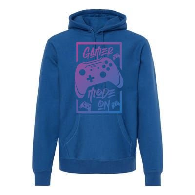 Gamer Mode On! Funny Gift Premium Hoodie