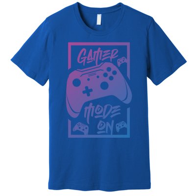 Gamer Mode On! Funny Gift Premium T-Shirt