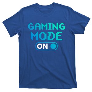 Gaming Mode On Gamers Pixelated Quote Cute Gift T-Shirt