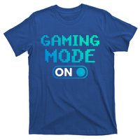 Gaming Mode On Gamers Pixelated Quote Cute Gift T-Shirt