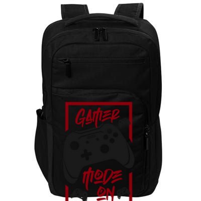 Gamer Mode On! Cool Gift Impact Tech Backpack