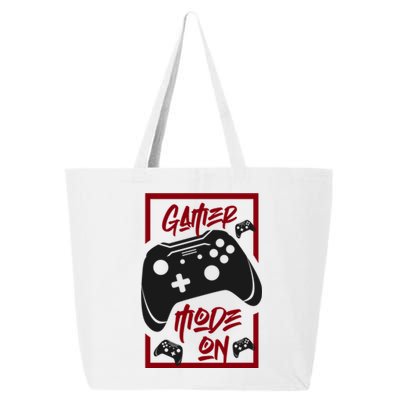 Gamer Mode On! Cool Gift 25L Jumbo Tote