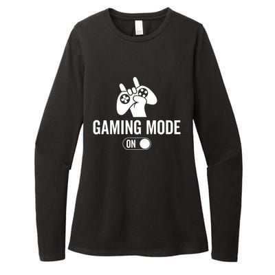 Gaming Mode On Video Game Gaming Funny Gift Womens CVC Long Sleeve Shirt