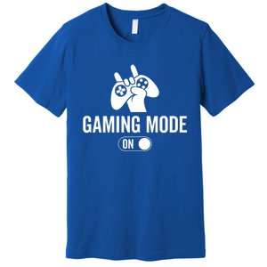 Gaming Mode On Video Game Gaming Funny Gift Premium T-Shirt