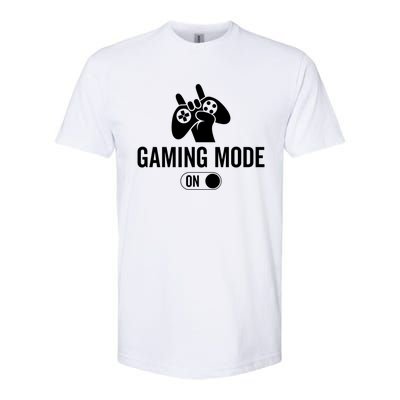 Gaming Mode On Video Game Gaming Funny Gift Softstyle® CVC T-Shirt