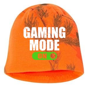 Gaming Mode On Game Lover Gift Kati - Camo Knit Beanie