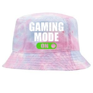 Gaming Mode On Game Lover Gift Tie-Dyed Bucket Hat