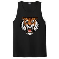 Growling Mouth Open Bengal Tiger PosiCharge Competitor Tank