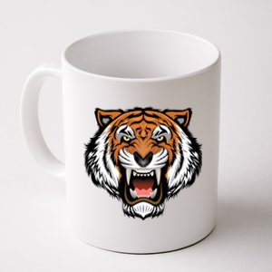 Growling Mouth Open Bengal Tiger Coffee Mug