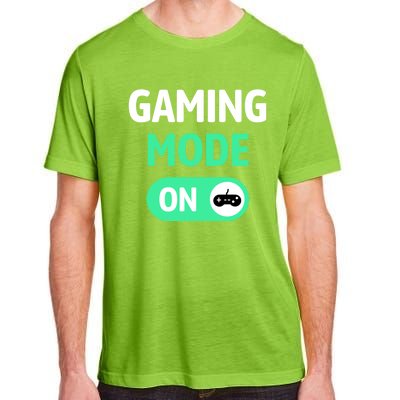 Gaming Mode On Cool Unique Gamer Video Games Fun Gift Adult ChromaSoft Performance T-Shirt