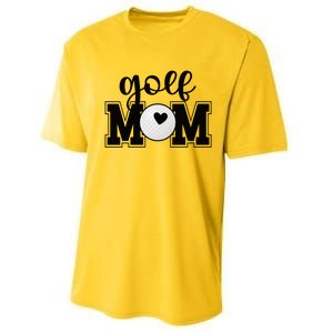 Golf Mom Of A Golf Player Mother Golfing Mama Cool Gift Performance Sprint T-Shirt