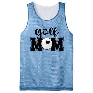 Golf Mom Of A Golf Player Mother Golfing Mama Cool Gift Mesh Reversible Basketball Jersey Tank