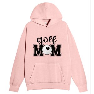 Golf Mom Of A Golf Player Mother Golfing Mama Cool Gift Urban Pullover Hoodie