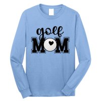 Golf Mom Of A Golf Player Mother Golfing Mama Cool Gift Long Sleeve Shirt