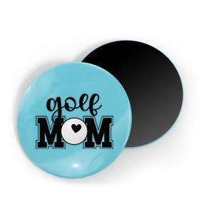 Golf Mom Of A Golf Player Mother Golfing Mama Cool Gift Magnet