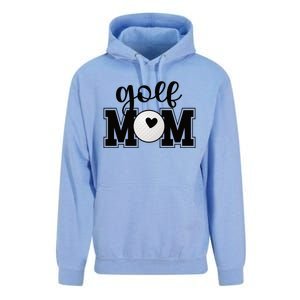 Golf Mom Of A Golf Player Mother Golfing Mama Cool Gift Unisex Surf Hoodie