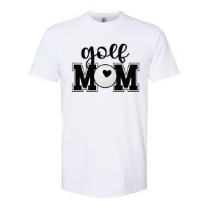 Golf Mom Of A Golf Player Mother Golfing Mama Cool Gift Softstyle CVC T-Shirt