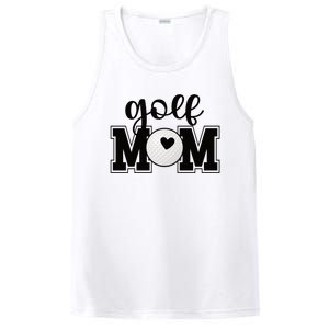 Golf Mom Of A Golf Player Mother Golfing Mama Cool Gift PosiCharge Competitor Tank