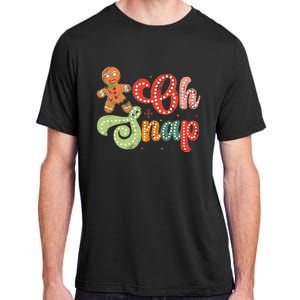 Gingerbread Man Oh Snap Christmas Adult ChromaSoft Performance T-Shirt