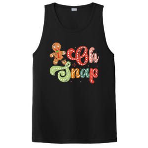 Gingerbread Man Oh Snap Christmas PosiCharge Competitor Tank