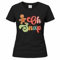 Gingerbread Man Oh Snap Christmas Women's T-Shirt