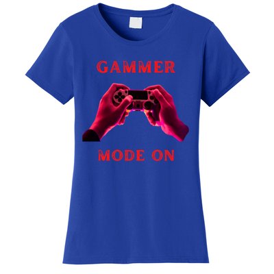 Gammer Mode On Fummy Gamer Saying Gift Women's T-Shirt