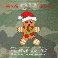 Gingerbread Man Oh Snap Funny Christmas Ugly Sweater Legacy Tie Dye Trucker Hat